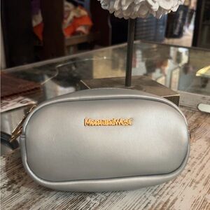 Montana West Small Crossbody Bags/ Women Snapshot Camera Pouch silver no strap